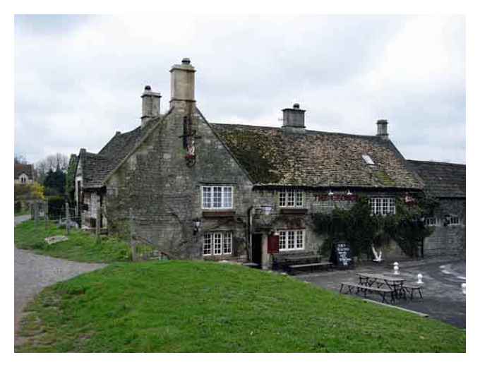 The George Inn at Bathampton, our launch site