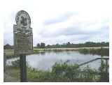 The River Wey at Newark New Bridge