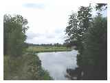 The River Wey west of Newark New Bridge