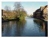 View towards Town Lock © Tonbridge on the Internet 
