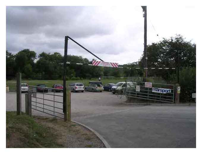 The car park  - beware the height restriction