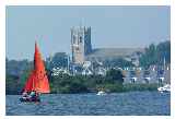 Christchurch Harbour channel leading to River Avon © FreeFoto.com 