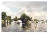 Exiting Boveney Lock, 2000 © andywebgallery