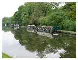 Narrowboat on the Grand Union Canal © Steve James