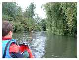 River turning at end of caravan site 