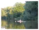 Rower on the Medway © Richard White