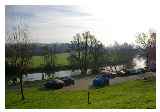 The car park at the launch site  