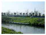 The portage from above stoke Lock down into the river wier stream 