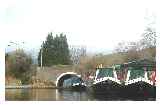 Narrow Boats at Snaygill south of Skipton 