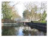 The swing bridge at Mytchett