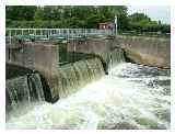 The wier at Castle Mill Lock