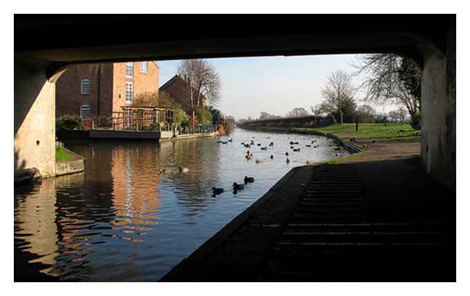 The launch site at Egg Bridge, Waverton © Fairy_Nuff