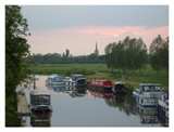 Dusk over Lechlade