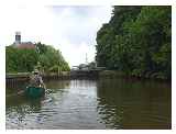 Approaching Grafton Lock