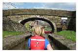 Back home at Marple Canal Junction with the Peak Forest Canal just ahead.