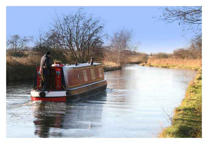 Barge on Bridgewater Canal, Dunham, Altrincham © Stephen  Entwistle