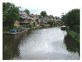View from bottom lock showing our route © Brian at wwww.leedsliverpoolcanal.co.uk