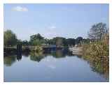 Approaching the aqueduct.